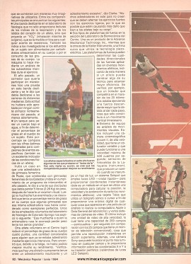 Atletas ayudados por la electrónica - Junio 1984