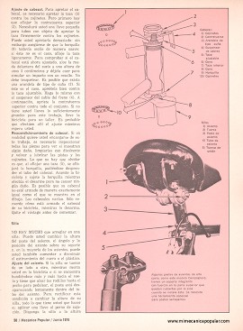 26 páginas de Cómo Cuidar su Bicicleta - Junio 1976