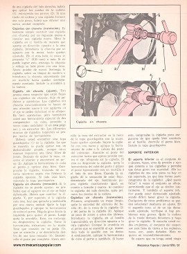 26 páginas de Cómo Cuidar su Bicicleta - Junio 1976