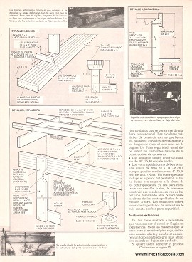 9 ideas para su patio - Enero 1979