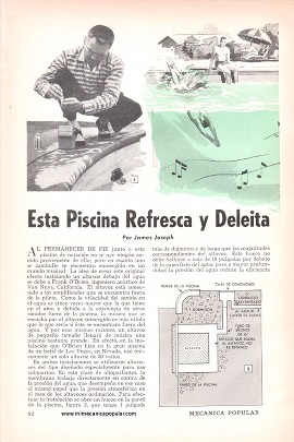 Esta Piscina Refresca y Deleita -Música Bajo el Agua - Julio 1959