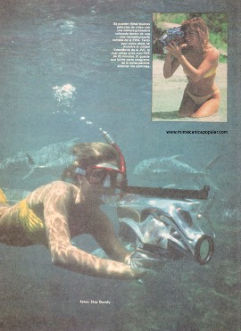 Haga sus videos bajo el agua - Noviembre 1985