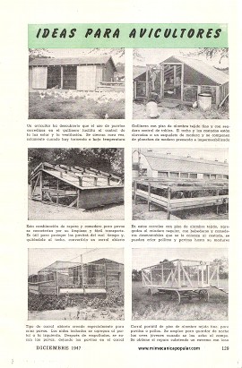 Ideas Para Avicultores - Diciembre 1947