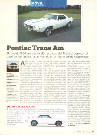 Pontiac Trans AM - Abril 2006
