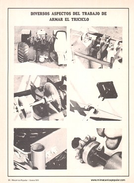 El supertriciclo motorizado no es un juego de niños - Enero 1974