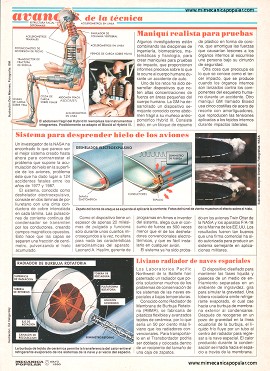 Avances... ...de la técnica - Mayo 1990