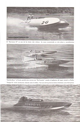 Carreras de Botes - El Slo-Mo-Shun IV Marcha a la Cabeza - Septiembre 1951
