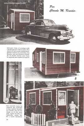 Casa Rodante Telescópica - Febrero 1951
