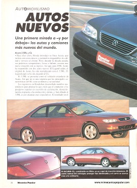 Los Autos Nuevos de Junio 1996