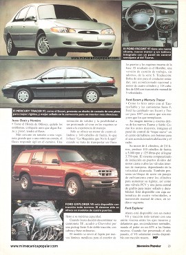 Los Autos Nuevos de Junio 1996