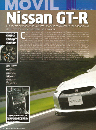 Nissan GT-R - Febrero 2008