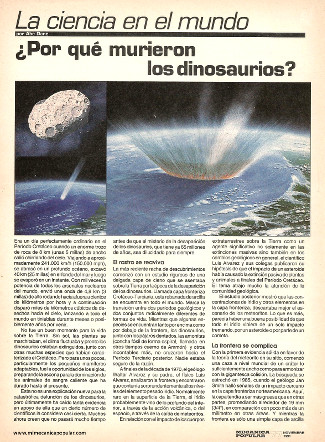 La ciencia en el mundo - Noviembre 1991