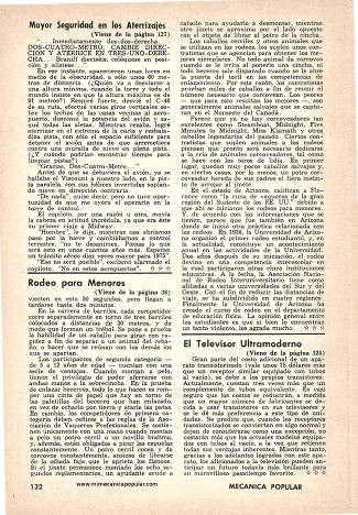 El Televisor Ultramoderno - Enero 1961