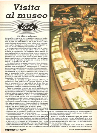 Visita al museo Ford - Septiembre 1989