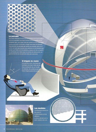 El domo digital más grande del mundo - Marzo 2004