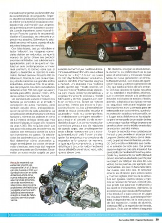 Renault Dacia Logan - Noviembre 2005