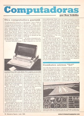 Computadoras - Junio 1986