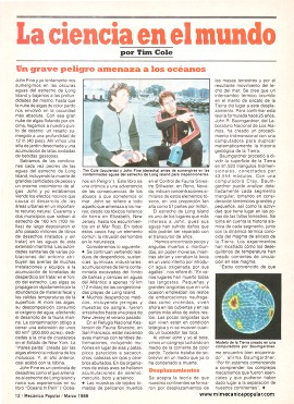 La ciencia en el mundo - Marzo 1988