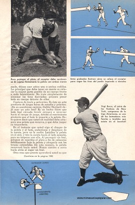 Baseball - El Receptor es el Jugador Más Valioso - Agosto 1956