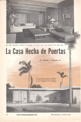 La Casa Hecha de Puertas - Agosto 1954