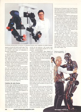 La creación de humanoides - Octubre 1995