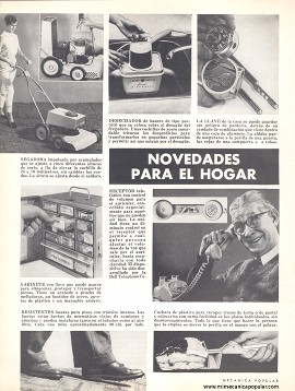 Novedades para el Hogar - Noviembre 1962