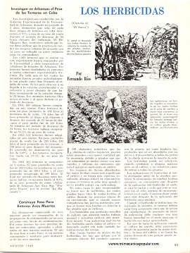 Para el agricultor - Agosto 1968