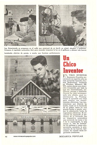 Un Chico Inventor - Mayo 1949