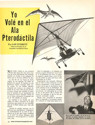 Yo Volé en el Ala Pterodáctila - Febrero 1962