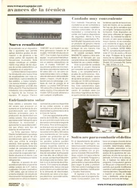 Avances... ...de la técnica - Mayo 1992