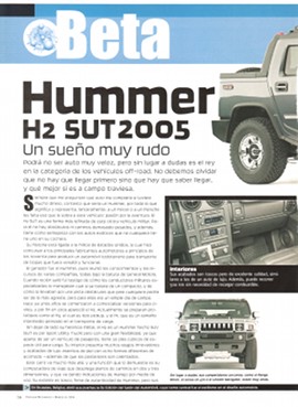 Hummer H2 SUT2005 - Marzo 2004