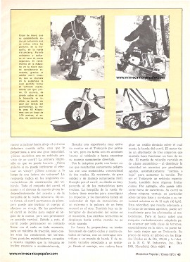 La Moto de Campo para cualquier terreno - Enero 1973