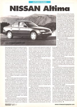 Nissan Altima - Junio 1993
