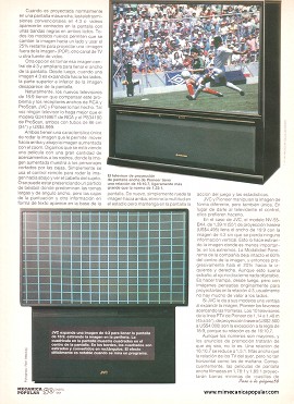 TV de pantalla gigantesca - Enero 1994