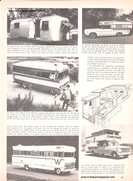 Nuevos Vehículos de Excursionismo - Agosto 1969