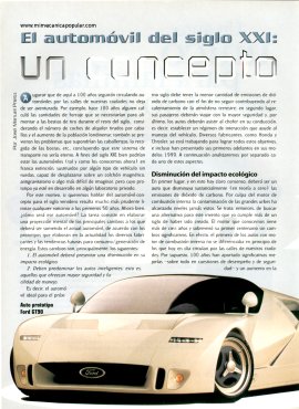 El automóvil del siglo XXI: un concepto -Diciembre 1998