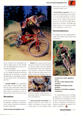 Mountain Bike -y sus modalidades -Enero 1997