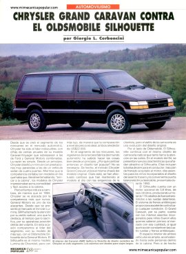 Chrysler Grand Caravan contra el Oldsmobile Silhouette - Agosto 1994