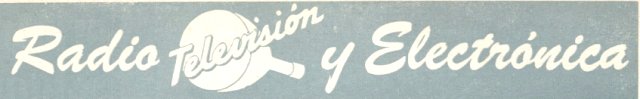Radio, Televisión y Electrónica - Septiembre 1956