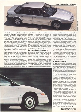 El Saturn GM - Enero 1991