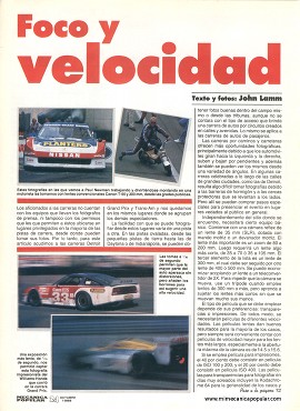 Fotografía: Foco y velocidad - Octubre 1988