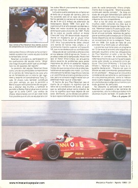 Paul Newman: del cine a las carreras - Agosto 1988