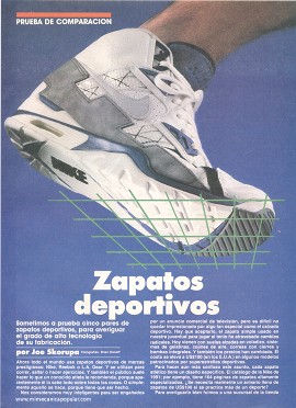 Prueba de comparación: Zapatos deportivos - Septiembre 1991