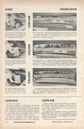 ¿Son Buenos los Autos Pequeños? - Marzo 1960