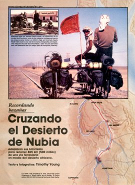 Cruzando el Desierto de Nubia - Septiembre 1990