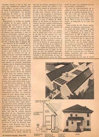 Nuevos Calentadores Solares - Mayo 1975