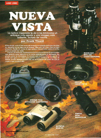 Nuevos binóculos con una óptica mejorada - Febrero 1994