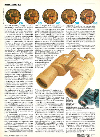 Nuevos binóculos con una óptica mejorada - Febrero 1994
