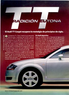 Audi TT Coupé - Agosto 1999