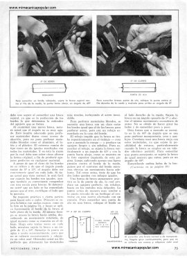 Cómo afilar brocas espirales igual que un profesional - Noviembre 1969